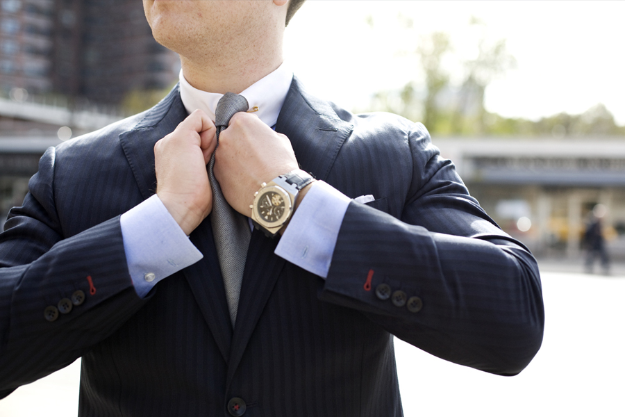 Custom Made Suits with Watch